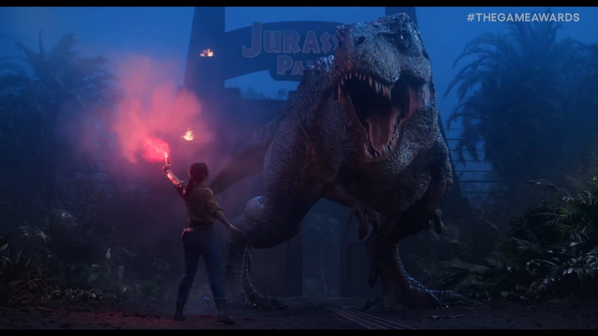 "Jurassic Park: Survival Unleashed in New FPS Action Game at Game Awards 2023"