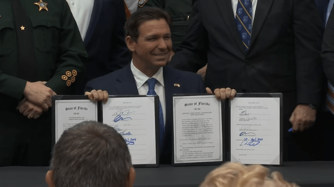 Featured image for DeSantis Signs Bills Limiting Civilian Oversight of Police in Florida