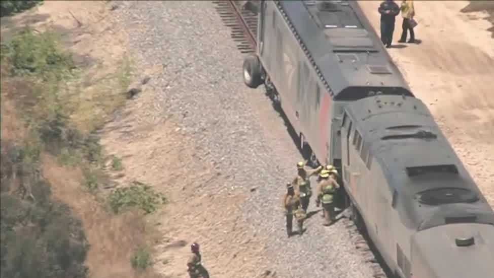 Multiple Amtrak Trains Derail in Southern California After Colliding with Vehicles