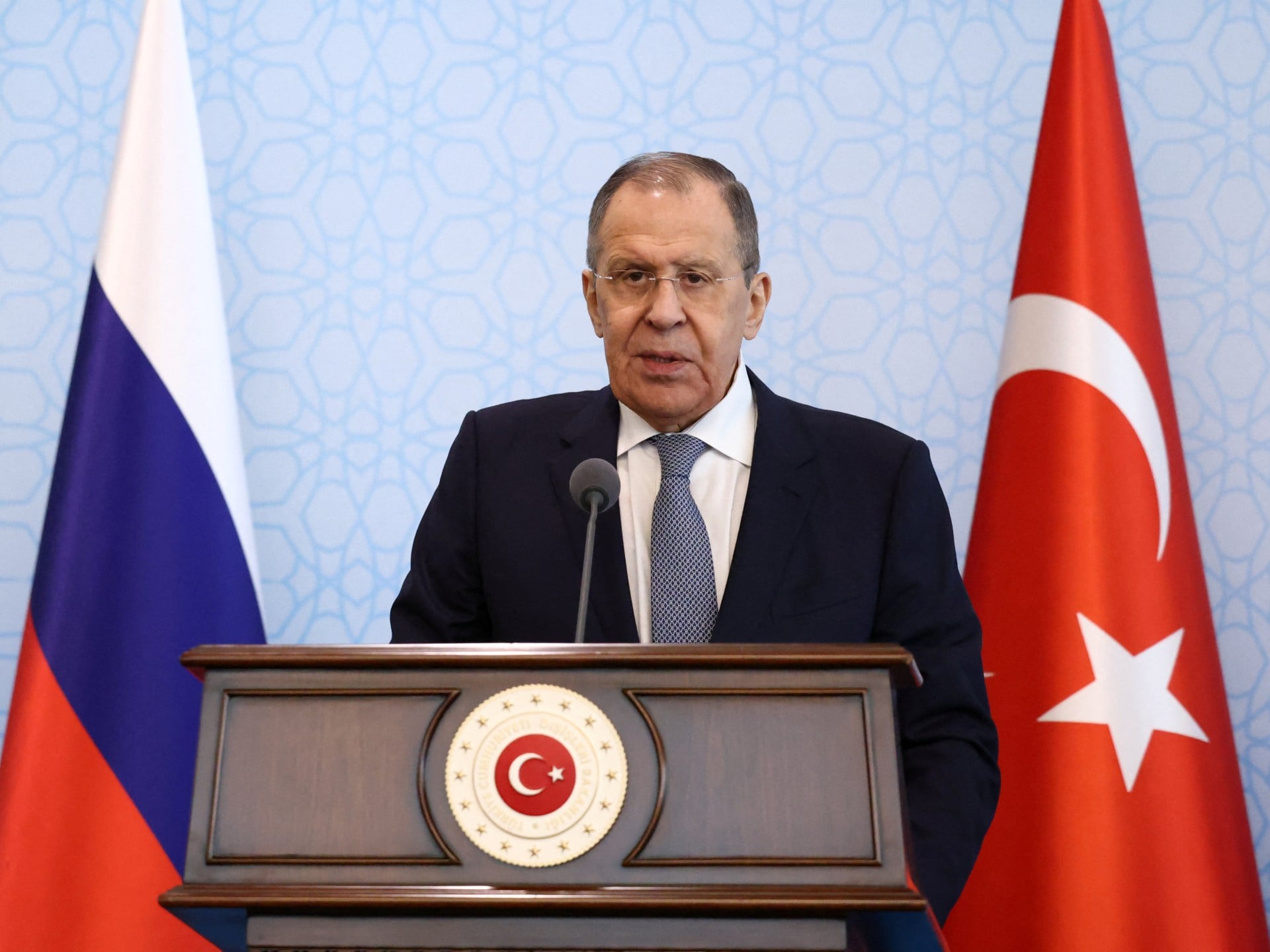 "Russian interests and 'new world order' dominate Ukraine peace talks"