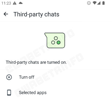 Featured image for WhatsApp's Upcoming Third-Party Chat Feature Unveiled