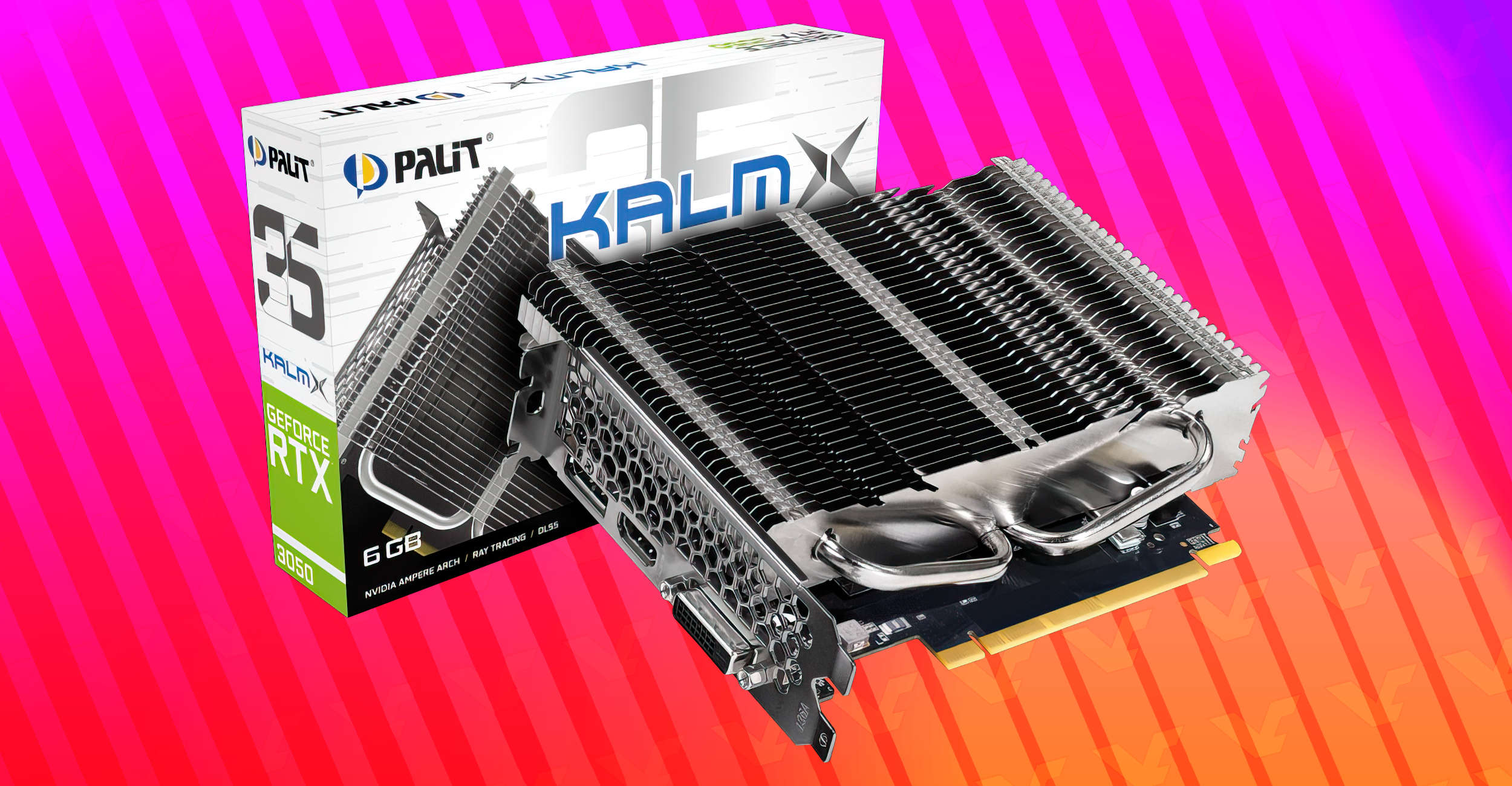 Featured image for "NVIDIA Unveils Budget-Friendly Fanless GeForce RTX 3050 with 6GB Memory and DVI Port"