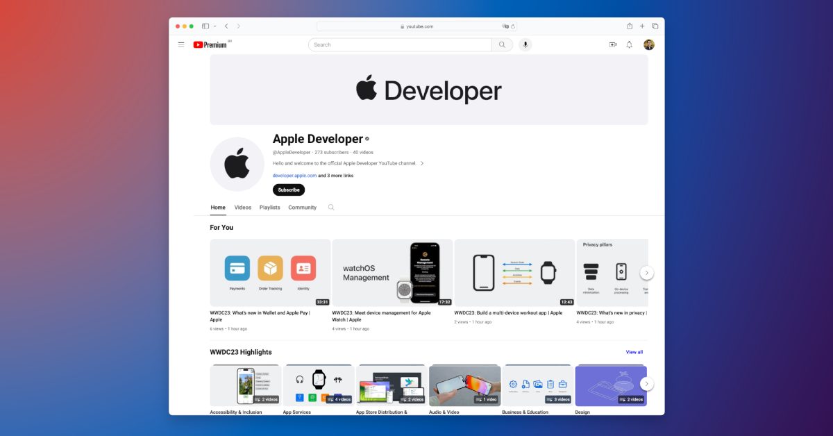 "Apple's YouTube Developer Videos Tease AI Strategy Ahead of WWDC 2024"