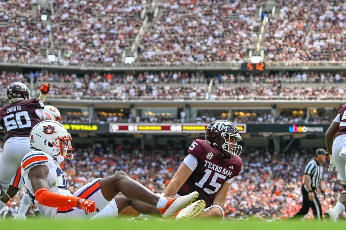 Texas A&M QB Conner Weigman sidelined for season with left foot injury