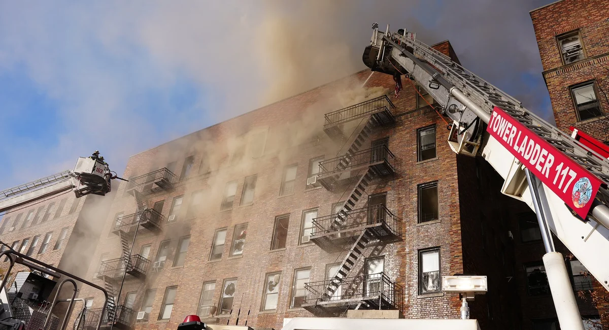 Featured image for Illegal Torch Use by Contractor Sparks Queens Fire, Injuring 14: FDNY