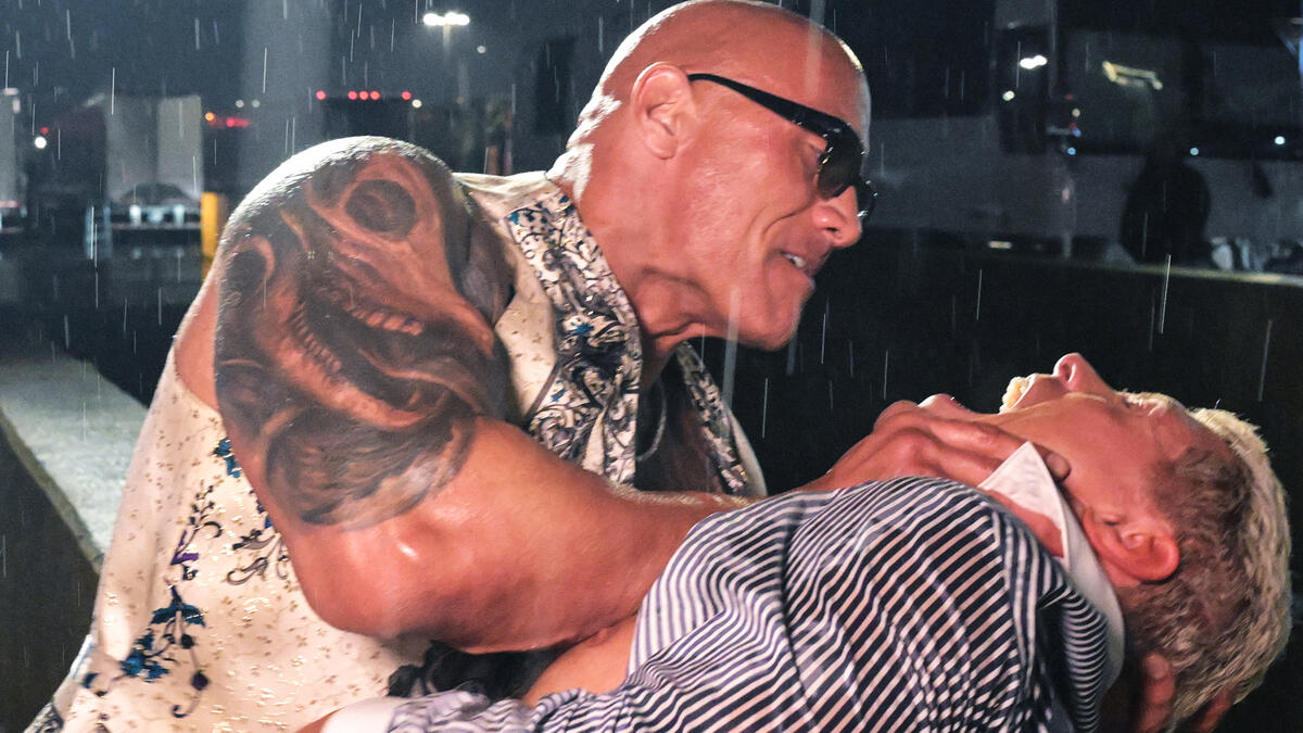 "The Rock's Brutal Brawl and Roman Reigns' Appearance: WWE Raw Recap"