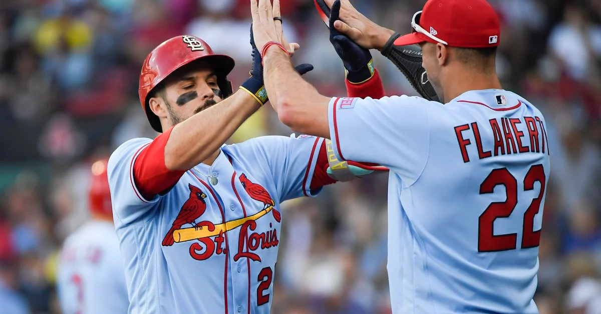 Cardinals stun Red Sox with late-inning heroics.