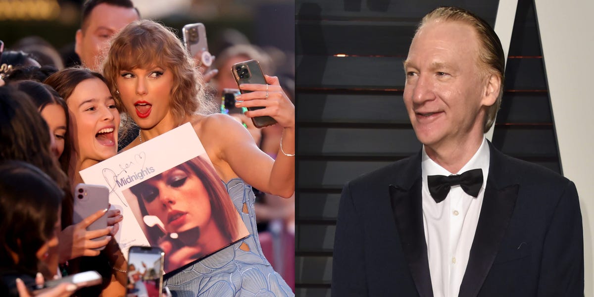 "Bill Maher Suggests Taylor Swift's Influence on 2024 Election"