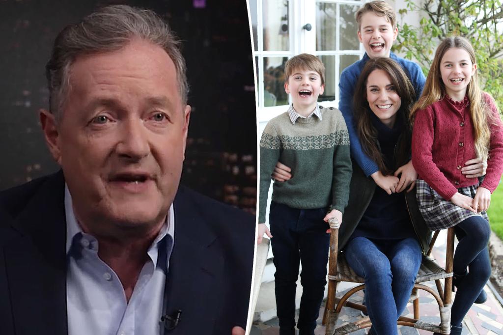 Piers Morgan's Controversial Claims About Kate Middleton's Health and Photos