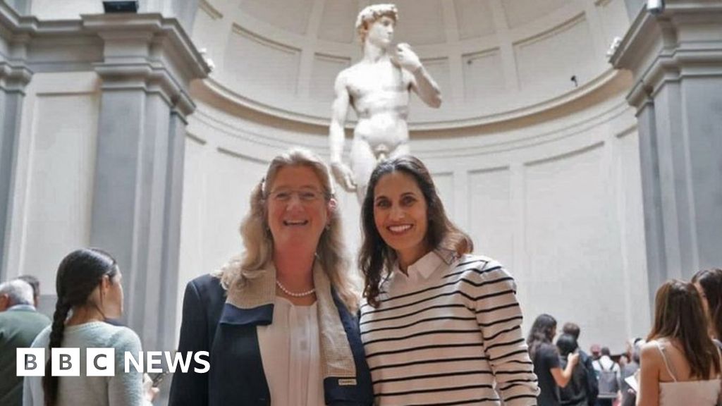 Featured image for Fired Principal Visits Michelangelo's David in Florence and is Impressed.