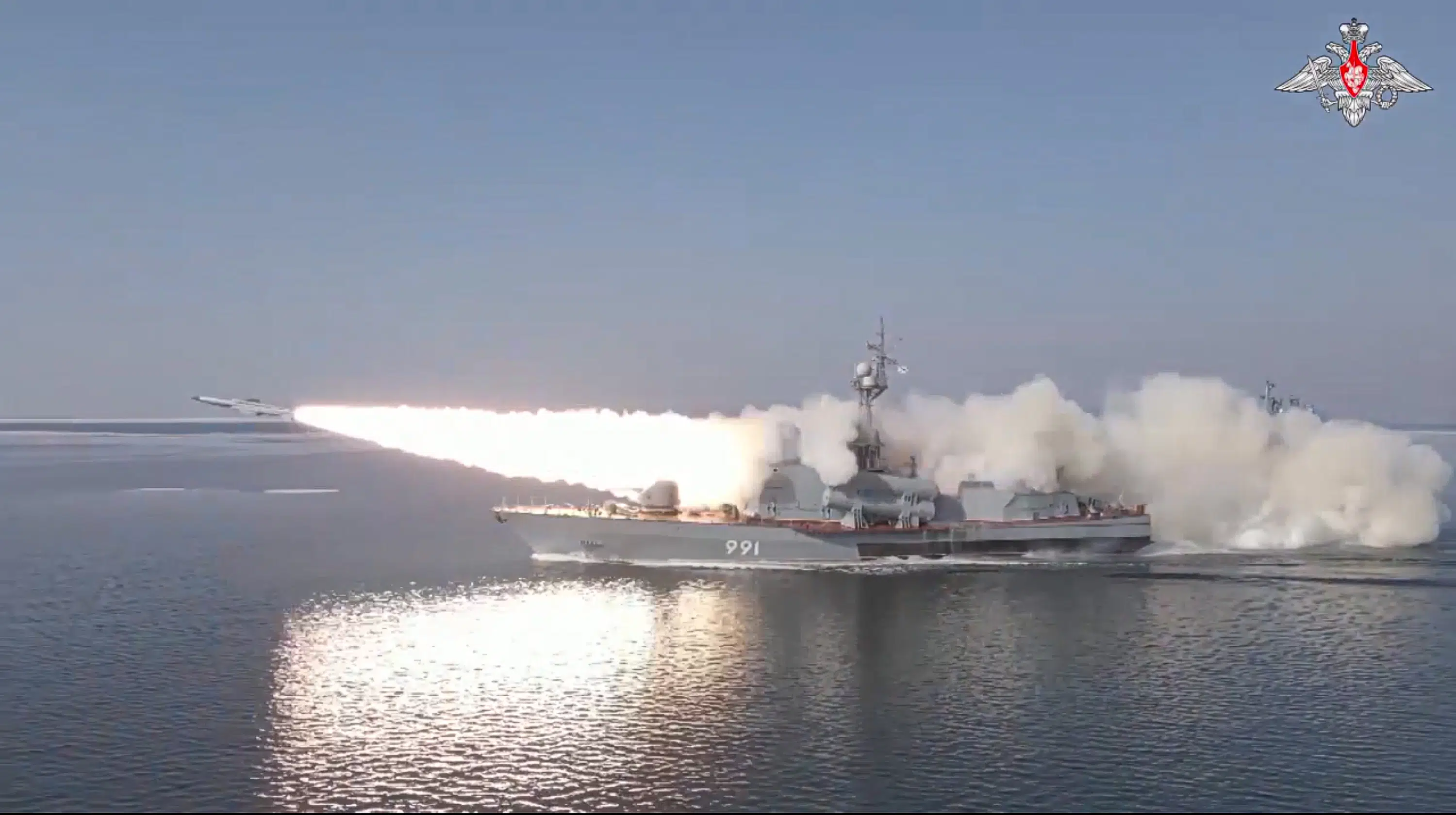 Russia Conducts Test-Fire of Anti-Ship Missiles in Sea of Japan
