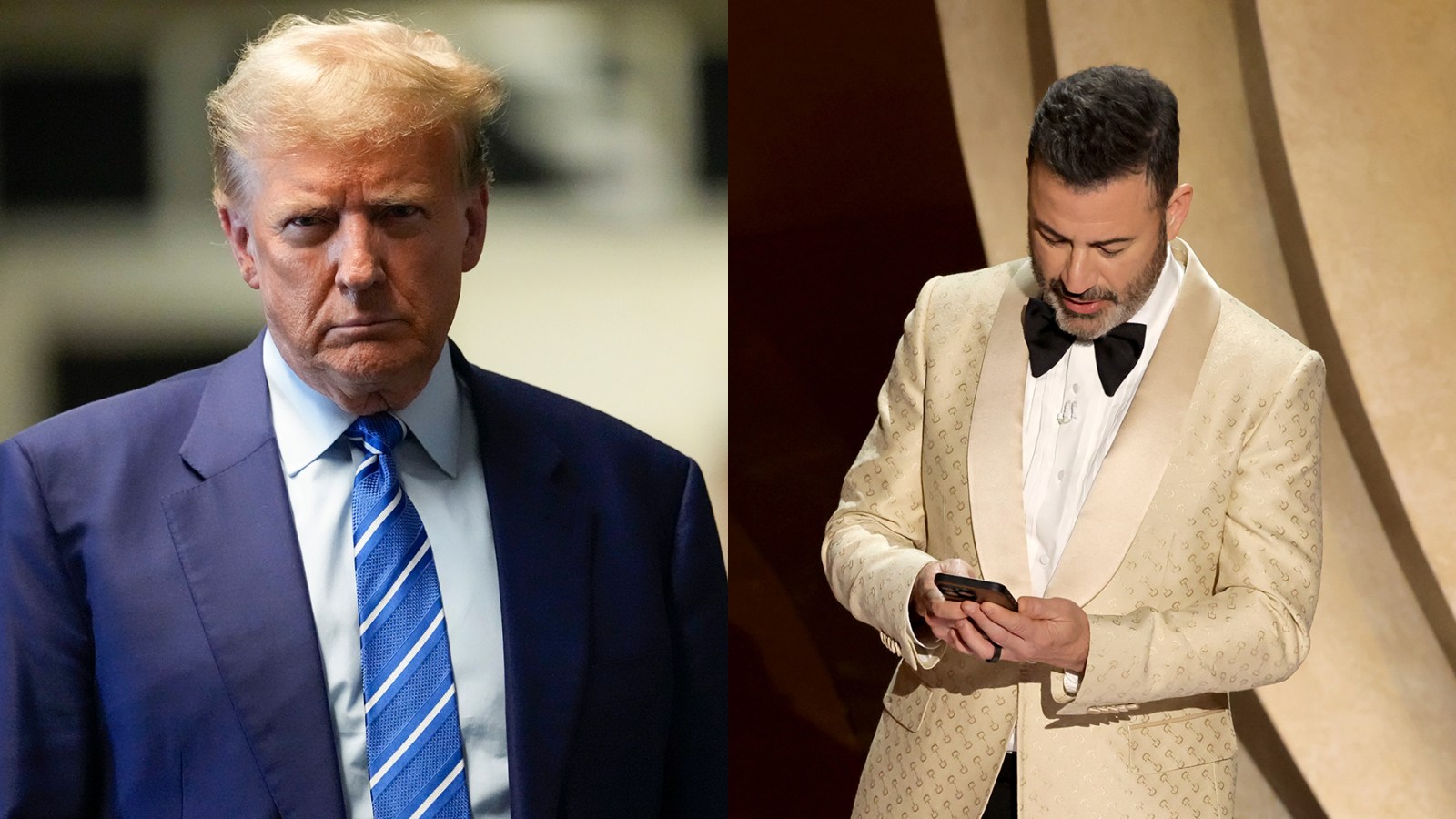Featured image for Trump Clashes with Kimmel Over Oscars Performance and Hush Money Trial