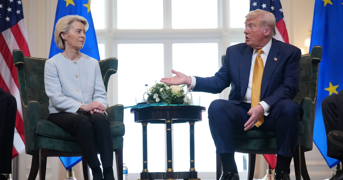 Trump and EU Reach Trade Deal with 15% Tariffs