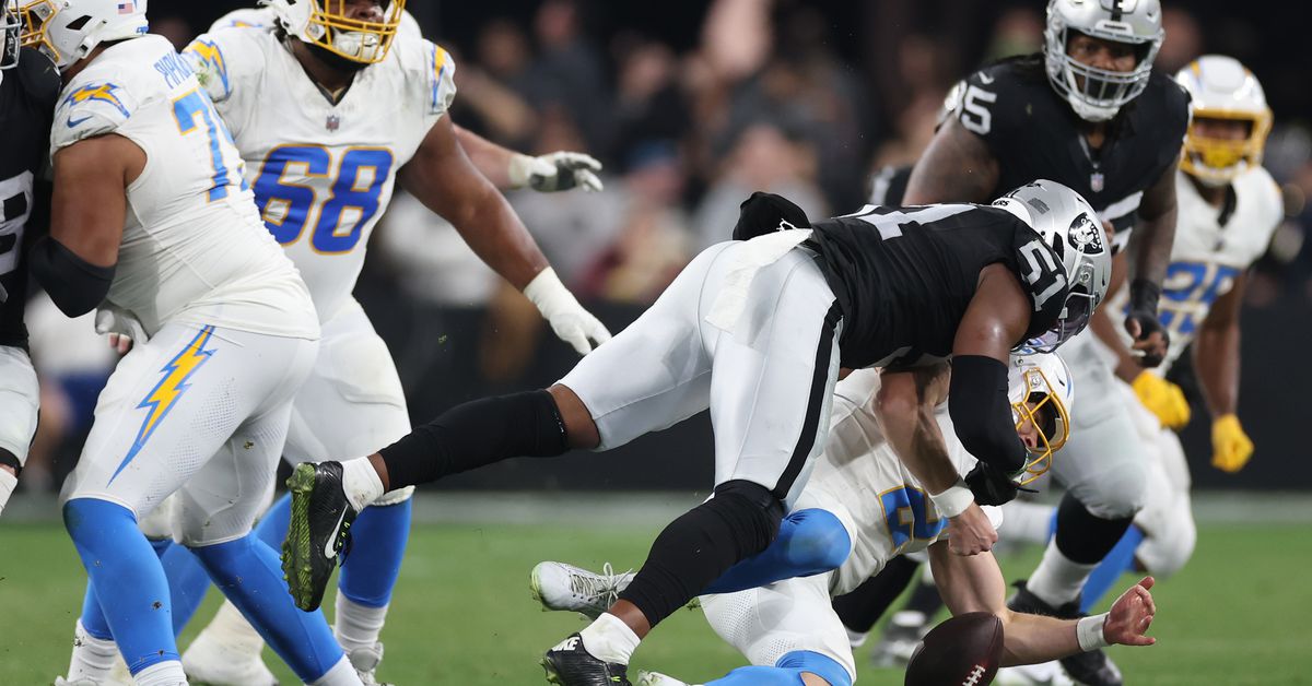 Featured image for Raiders' Historic 63-21 Win Over Chargers Sparks Calls for Change