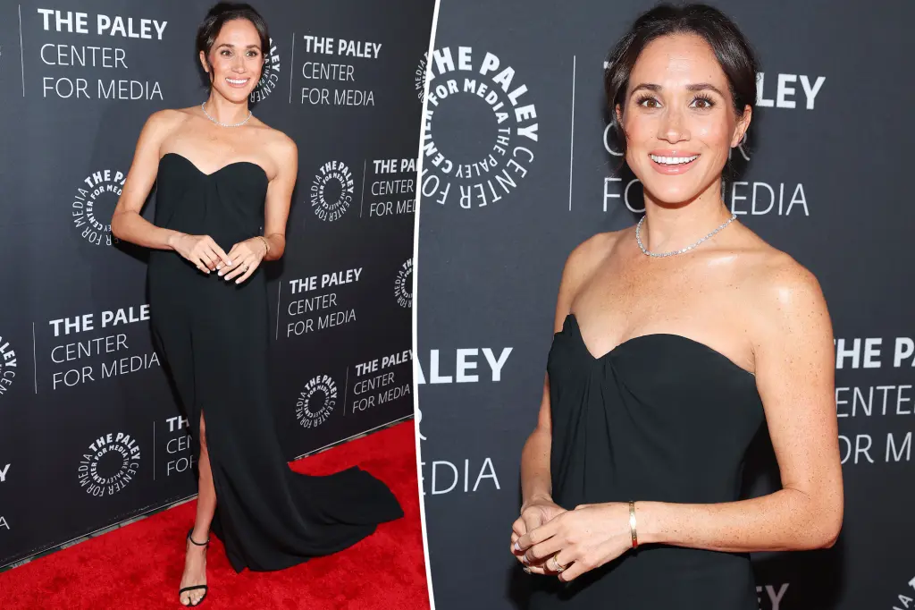 Featured image for Meghan Markle Shines Solo at Paley Honors Gala Amidst Divorce Rumors