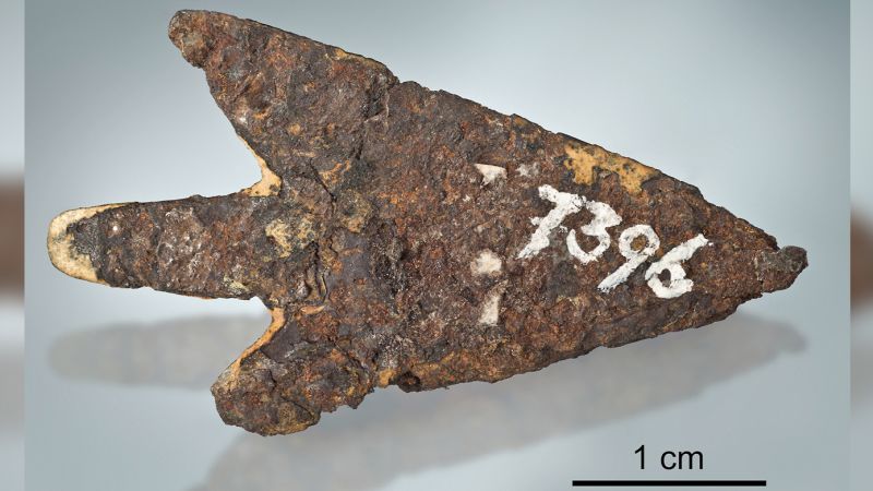 Ancient Meteorite Arrowhead Unearthed Near European Lake