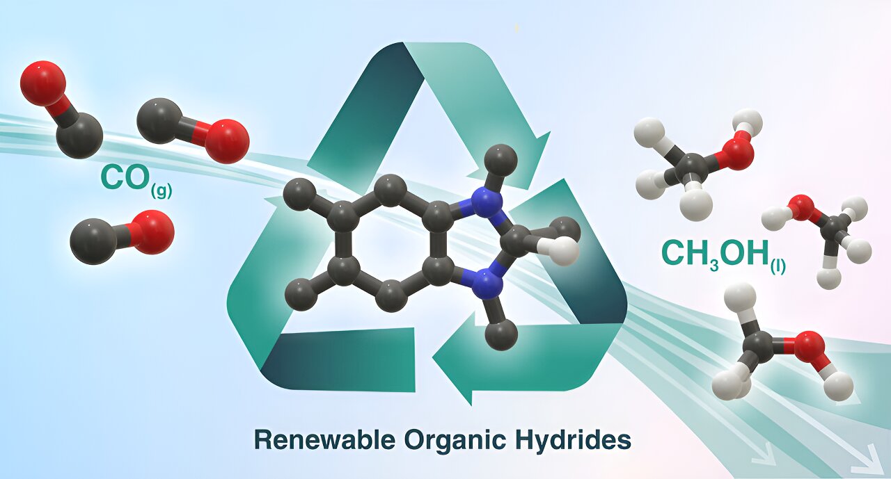 "Sunlight-Powered Recyclable Reagent Converts Carbon Monoxide to Methanol"