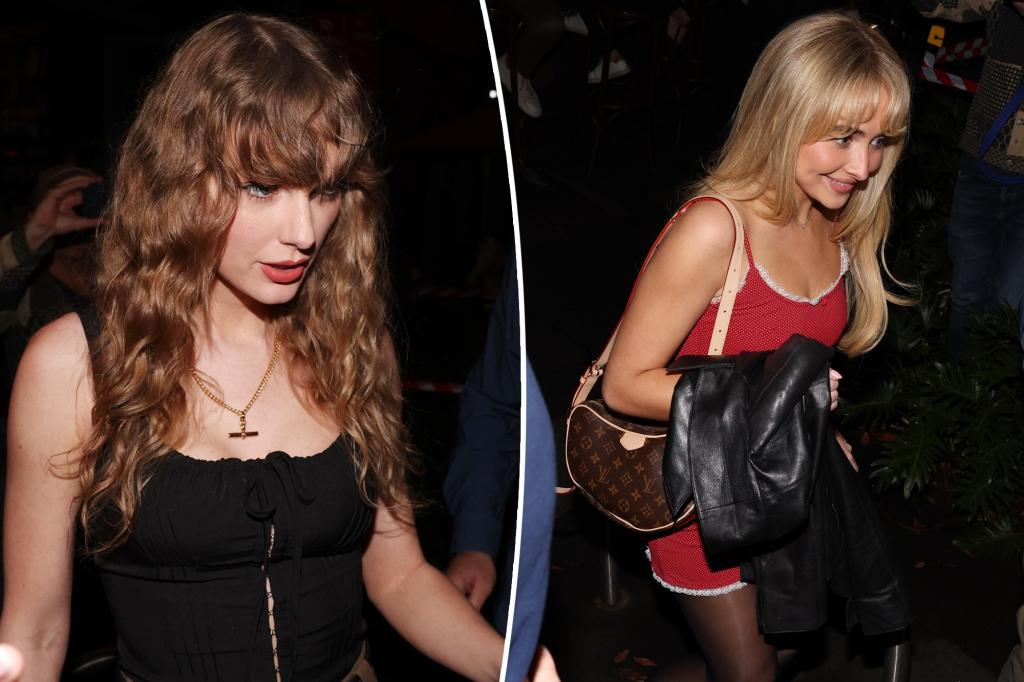 Featured image for "Taylor Swift and Sabrina Carpenter's Stylish Dinner Outing in Sydney"