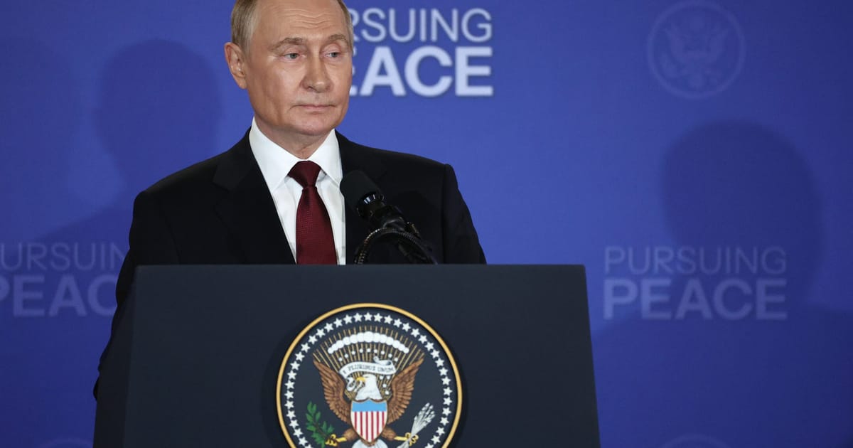 Switzerland Offers Immunity to Putin for Ukraine Peace Talks