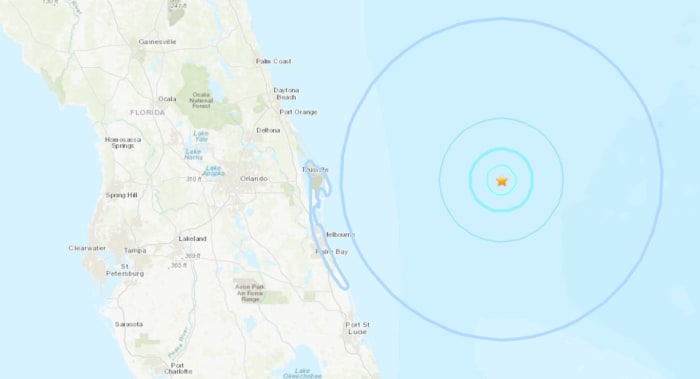 "Unusual 4.0 Magnitude Earthquake Off Florida's Cape Canaveral Coast Sparks Tsunami Concerns"