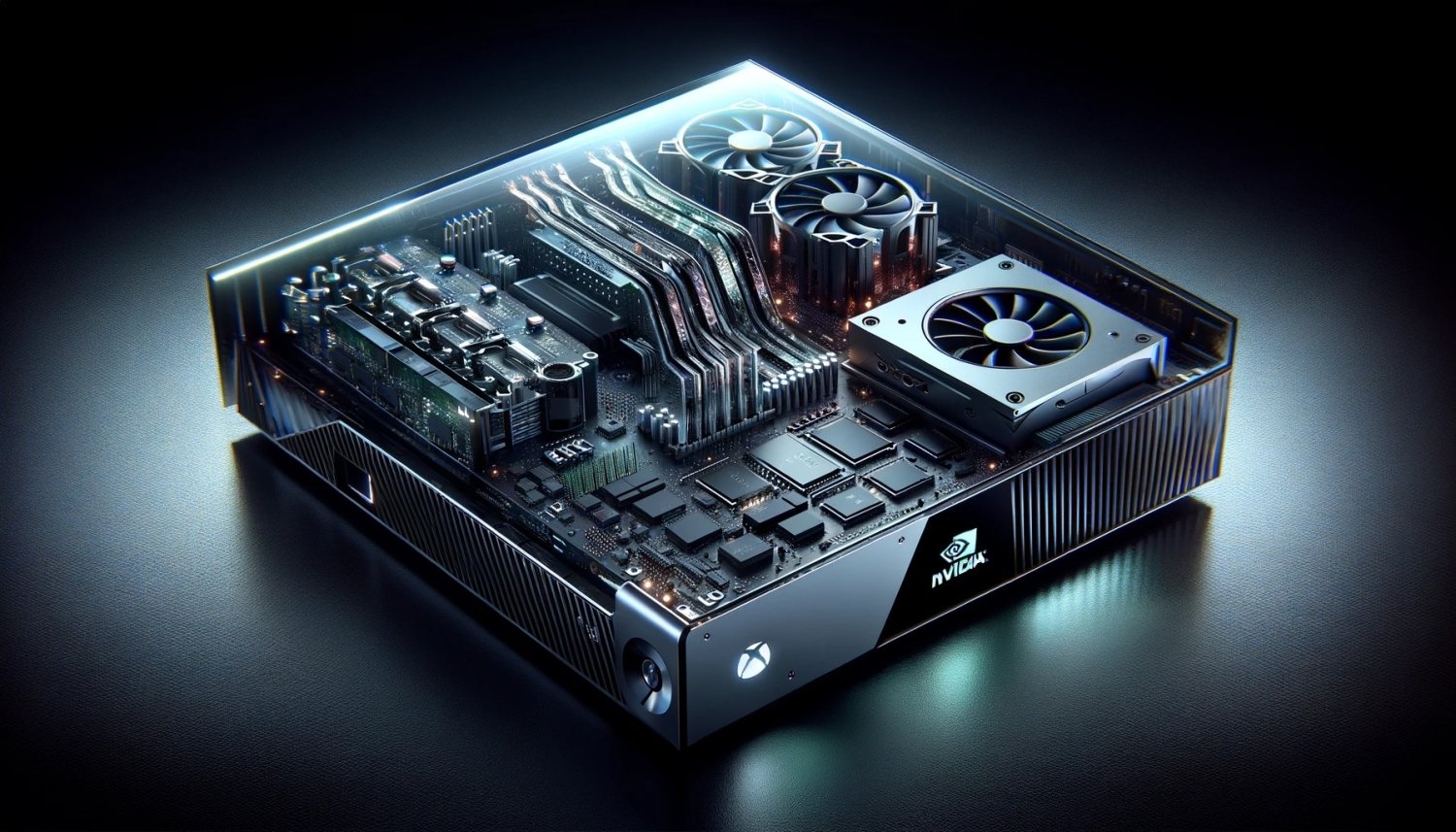 Featured image for "NVIDIA Acquires Xbox Brand from Microsoft, Unveils Next-Gen Dual GPU, AI-Powered Xbox to Rival PlayStation 6"