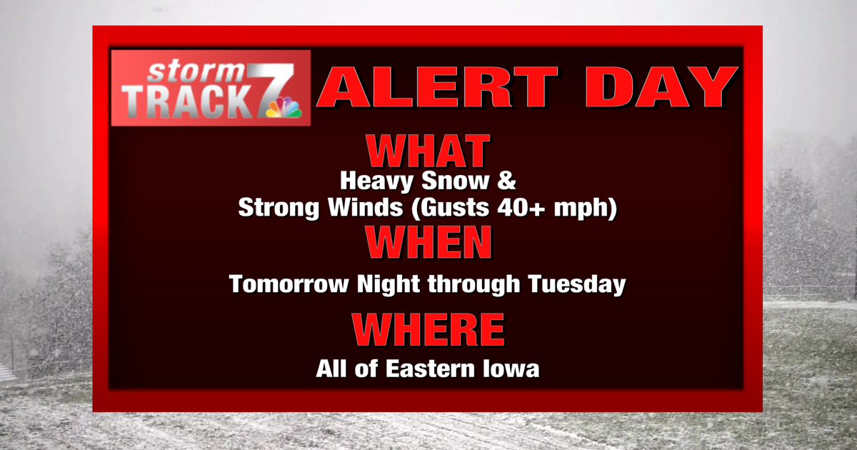 "Iowa Braces for Impactful Winter Storm Monday through Tuesday"
