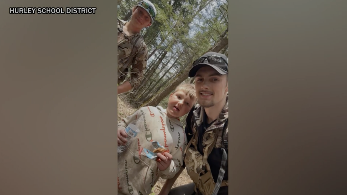 8-year-old survives two days in Michigan wilderness, rescued by police.