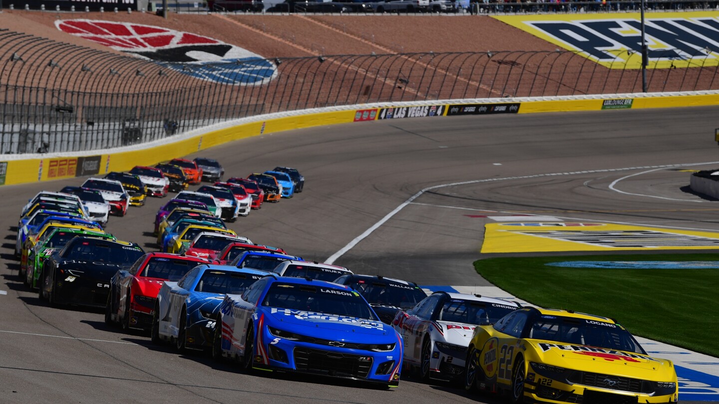 Featured image for "Driver Reactions and Larson's Victory: Las Vegas NASCAR Race Recap"