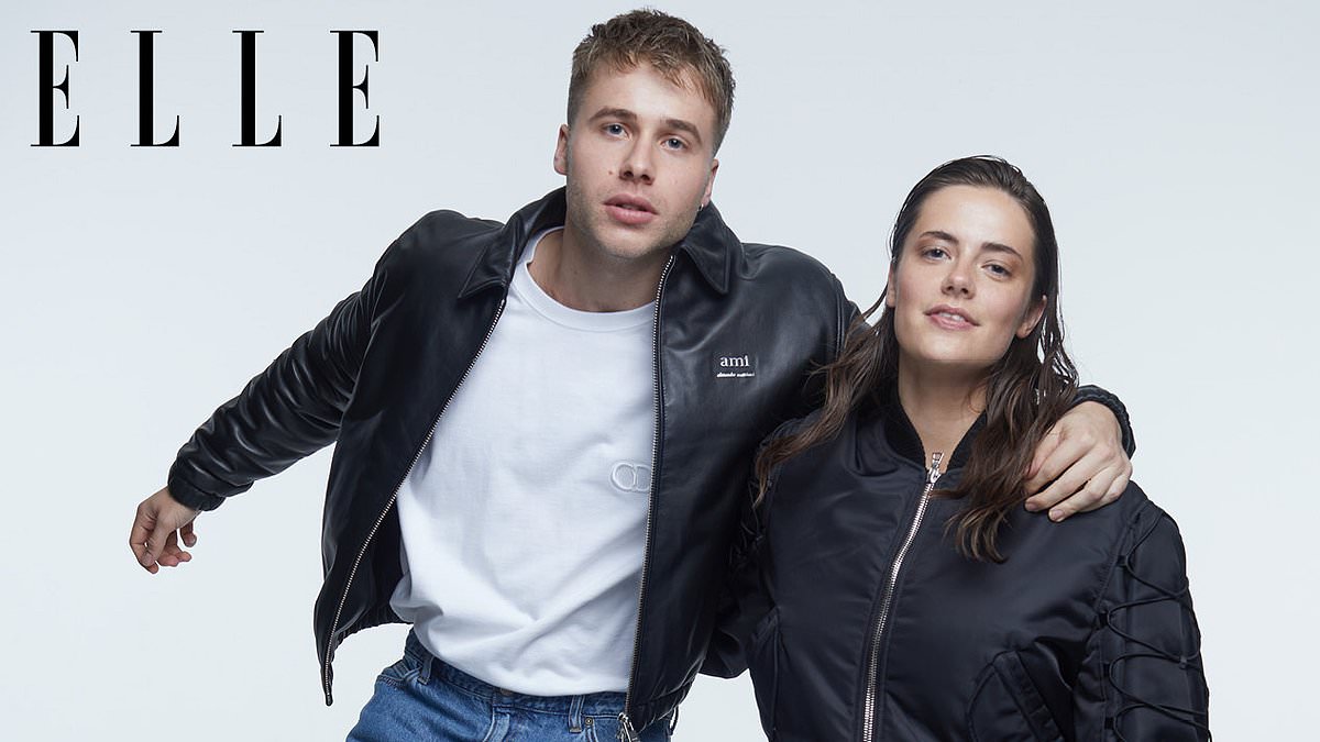 Featured image for "The Crown's Ed McVey and Meg Bellamy: A Stylish Departure from Will and Kate in ELLE UK Shoot"