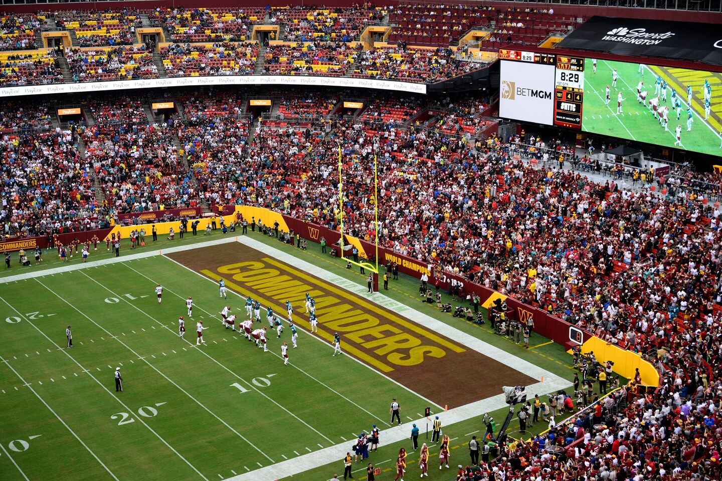 Washington Commanders settle with D.C. attorney general over ticket deposits.