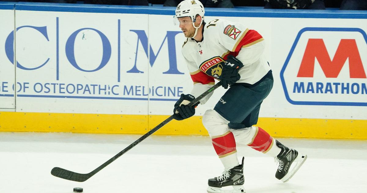 Featured image for "Sam Reinhart trade rumors swirl as Sabres face Panthers in must-win game"