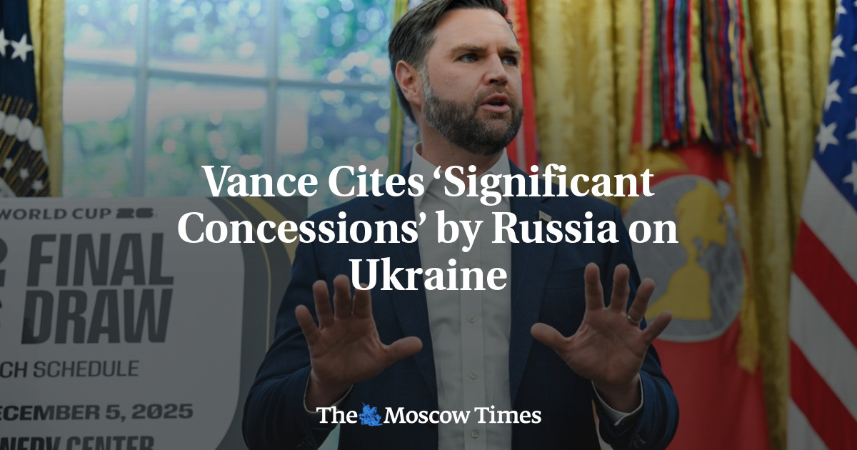Vance Optimistic About Russia's Concessions Toward Ukraine Peace
