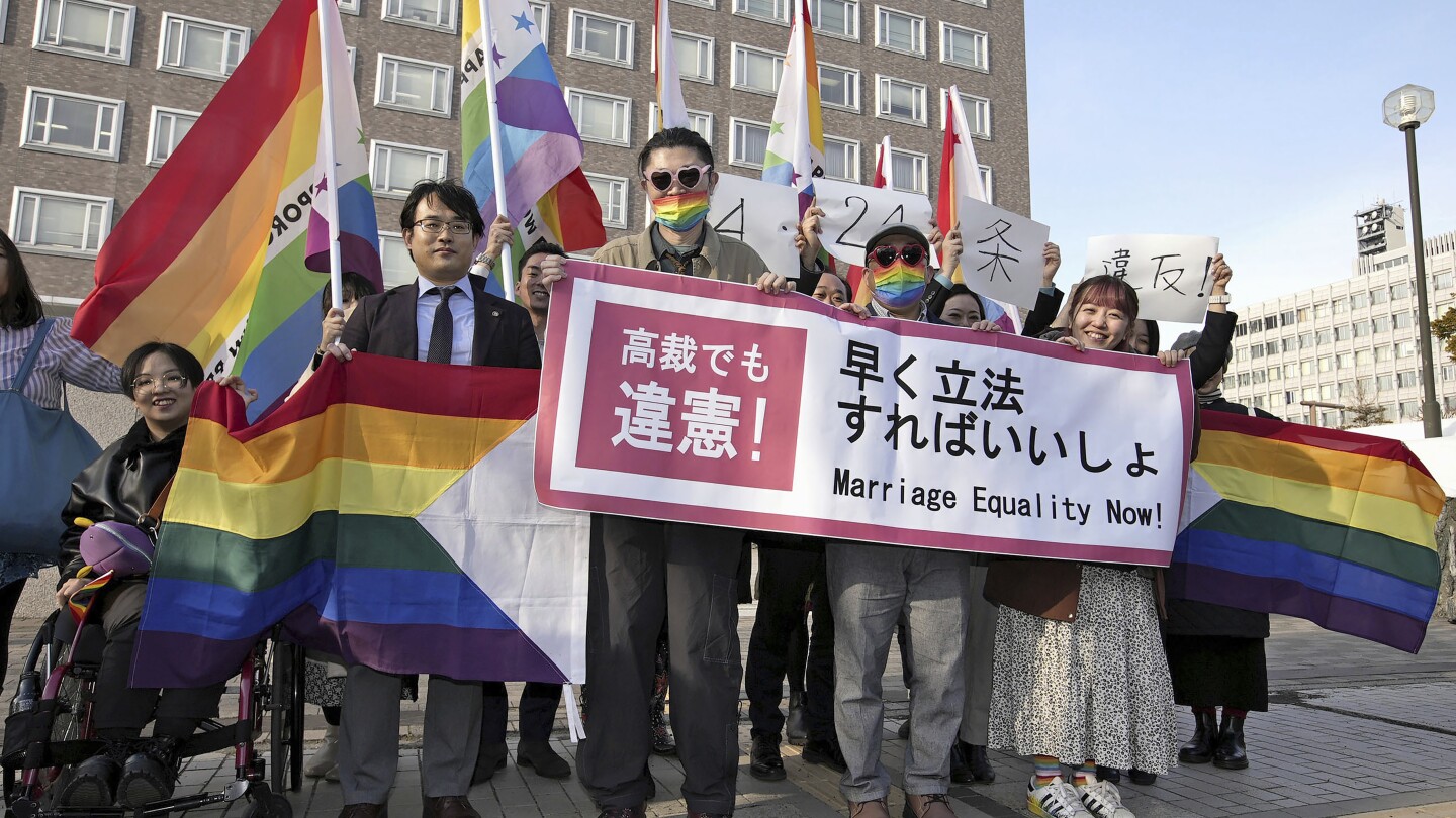 Japanese High Court Declares Same-Sex Marriage Ban Unconstitutional