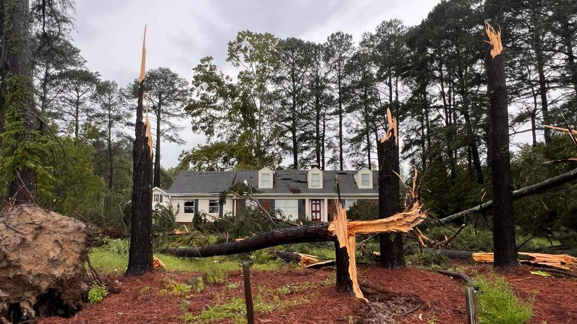 Raleigh-Area Braces for Monday Severe Weather: Tornado Risk and Damaging Winds
