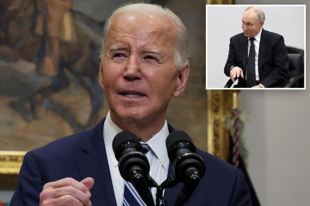 "Biden's Blunt Remarks on Putin and Trump, Ukraine War Updates"