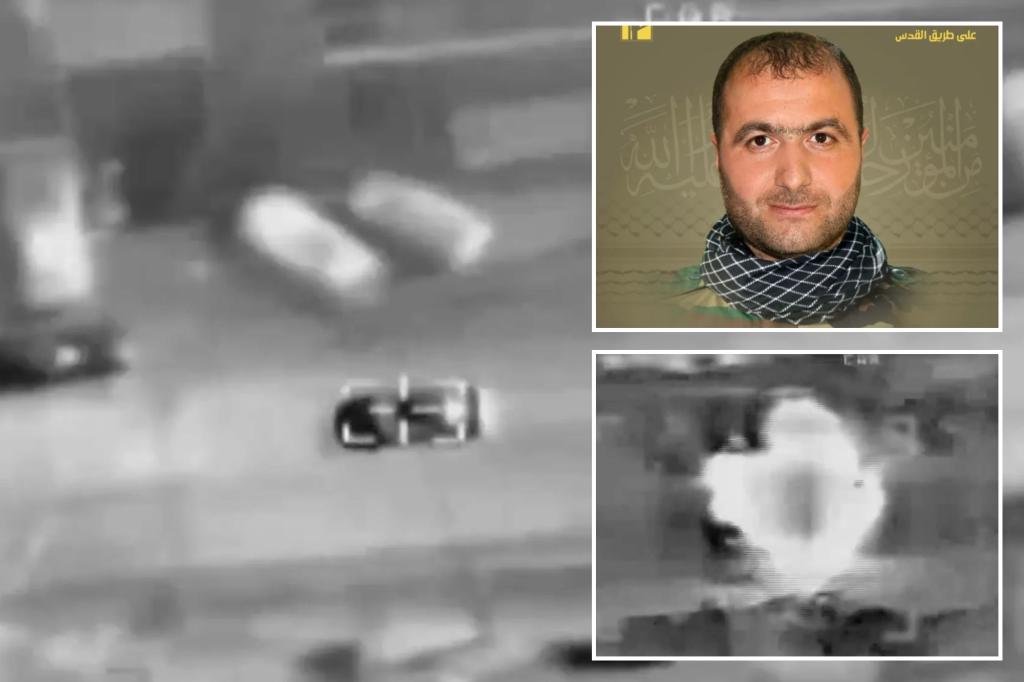 "Israeli Airstrikes Target Hezbollah Commander in Lebanon"