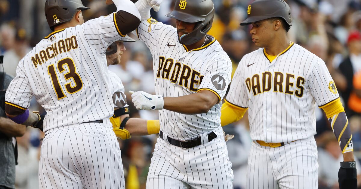 "Padres Dominate Angels in Homecoming Game"