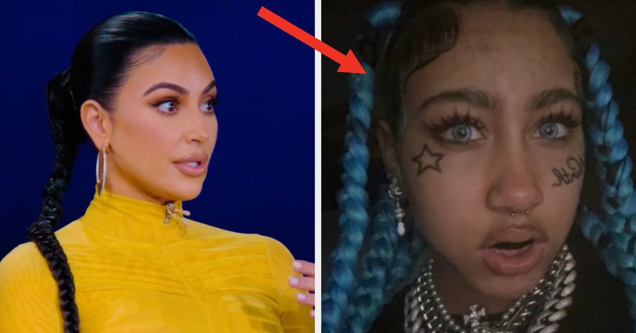 Featured image for Kim Kardashian Defends Daughter North West's Fashion Choices Amid Tattoo Controversy
