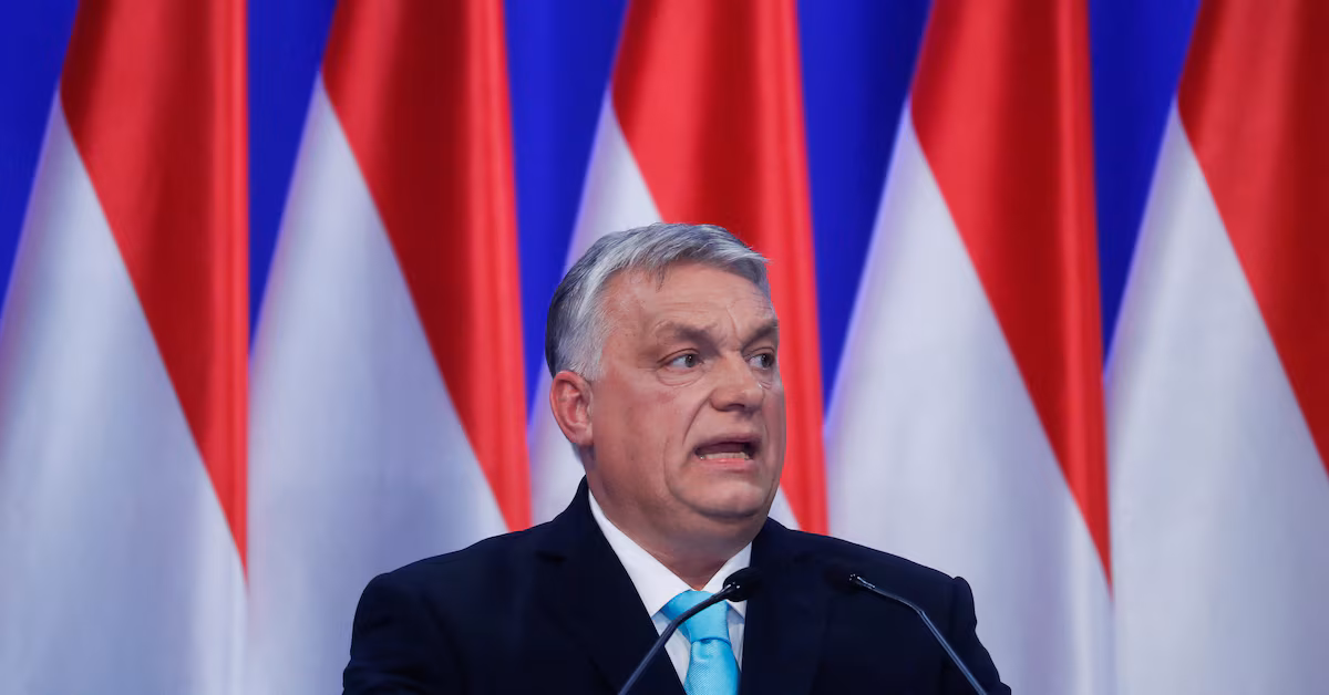 Hungary's Orban blames US sanctions for quitting Russian bank