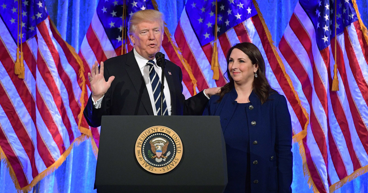 Featured image for "RNC Shake-Up: Trump Campaign Takes Control as Chair McDaniel Steps Down"