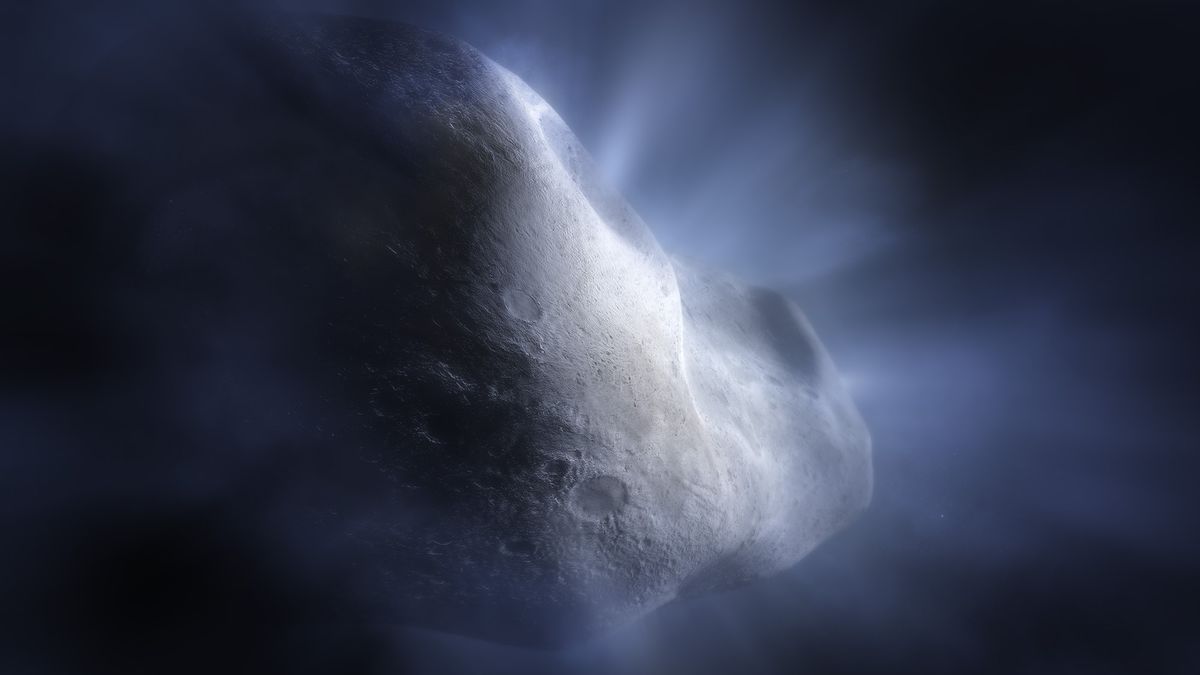 James Webb Telescope Discovers Water and Surprises on Rare Comet