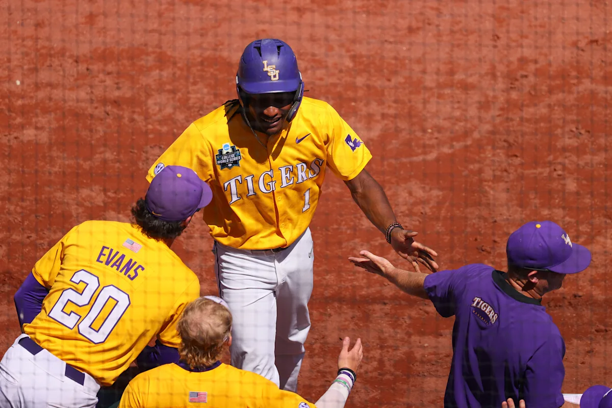 Featured image for LSU Secures Second College World Series Title in Three Years with 2025 Victory