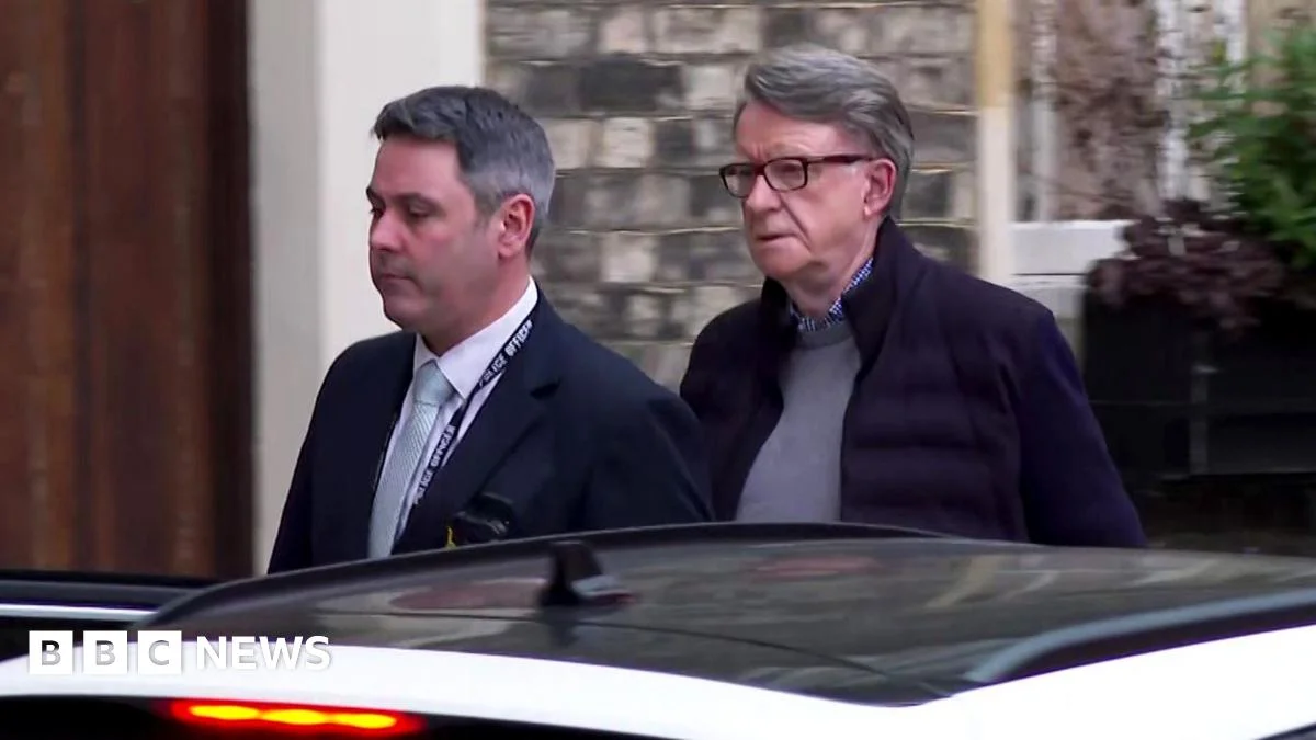 Mandelson Arrest Deepens Scrutiny Over Epstein Ties