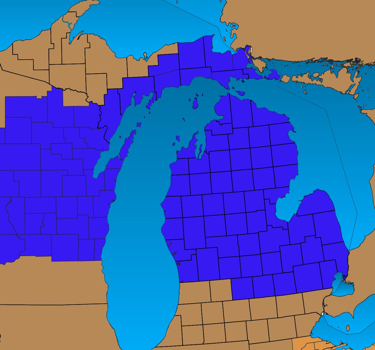 Featured image for "Winter Weather Advisory: Heavy Snow and Sleet Forecast for Multiple Michigan Counties"