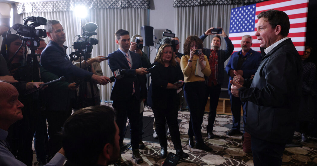 DeSantis Warns of Trump's Claims of Stolen Iowa Caucuses