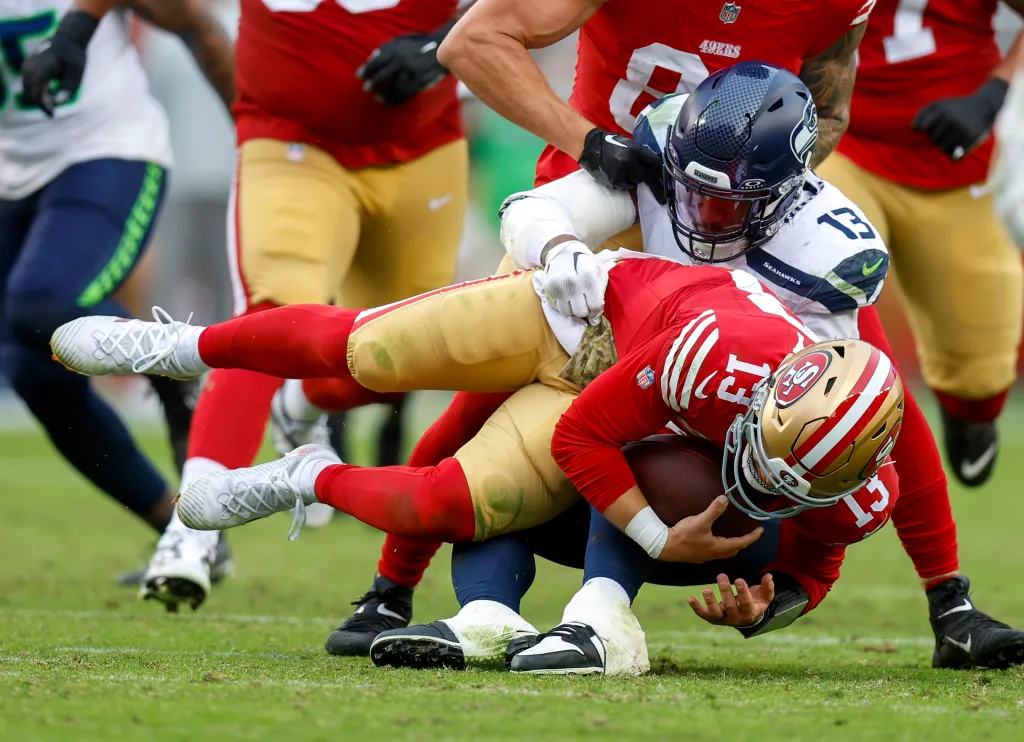 Featured image for 49ers' Purdy to Play Against Bills; Key Starters Out