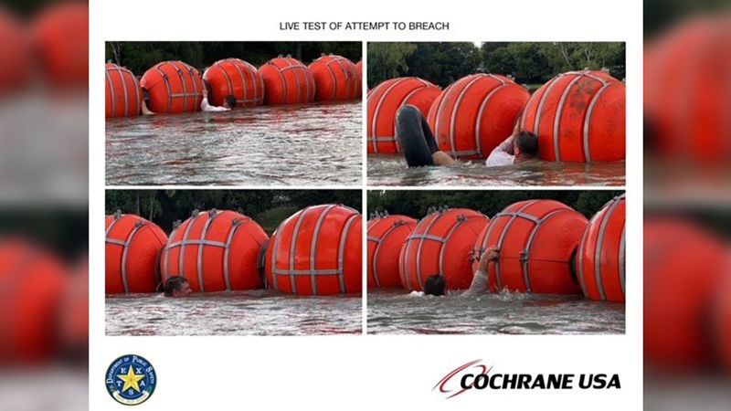 Texas to Deploy Marine Floating Barrier on Rio Grande to Deter Migrant Crossings