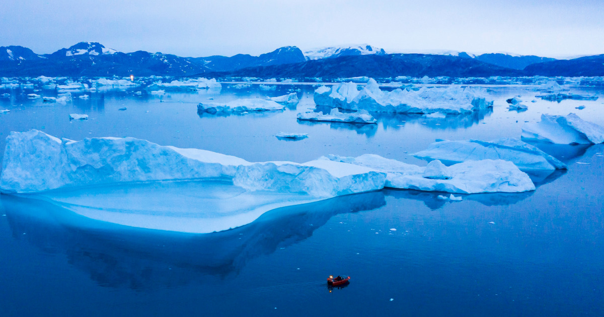Ice sheets melting at alarming rate, driving sea level rise.