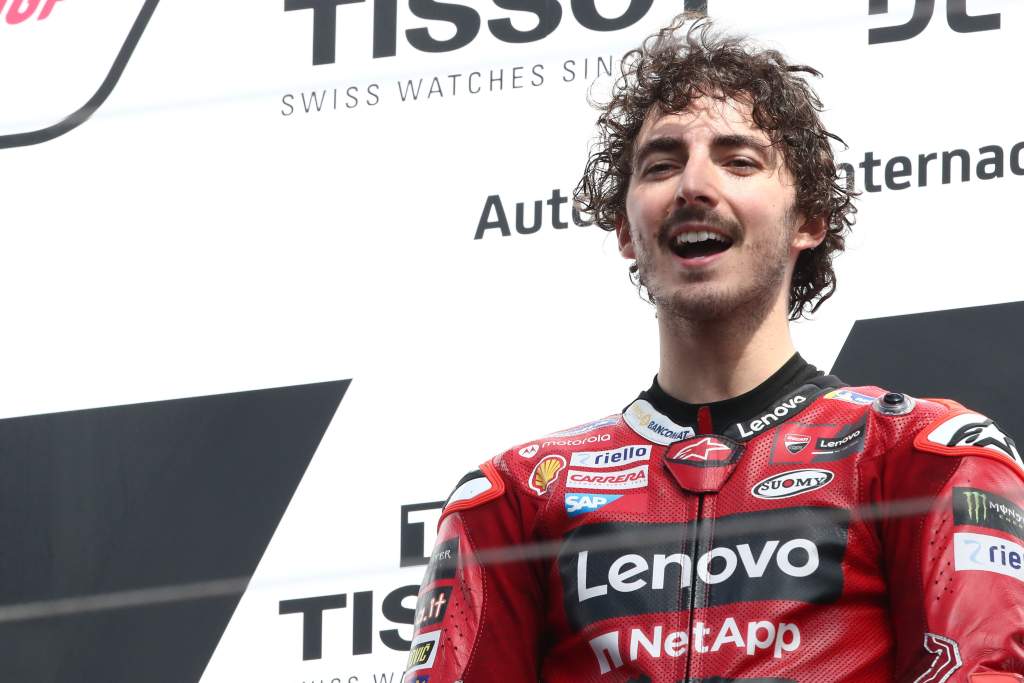 Featured image for Bagnaia Claims Double Victory at Portuguese MotoGP as Marquez Crashes Out