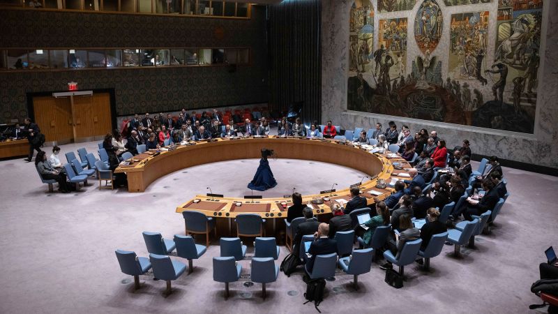 "US Ceasefire Proposal for Gaza Vetoed by Russia and China at UN"